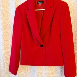 Nine West Red Women's Blazer